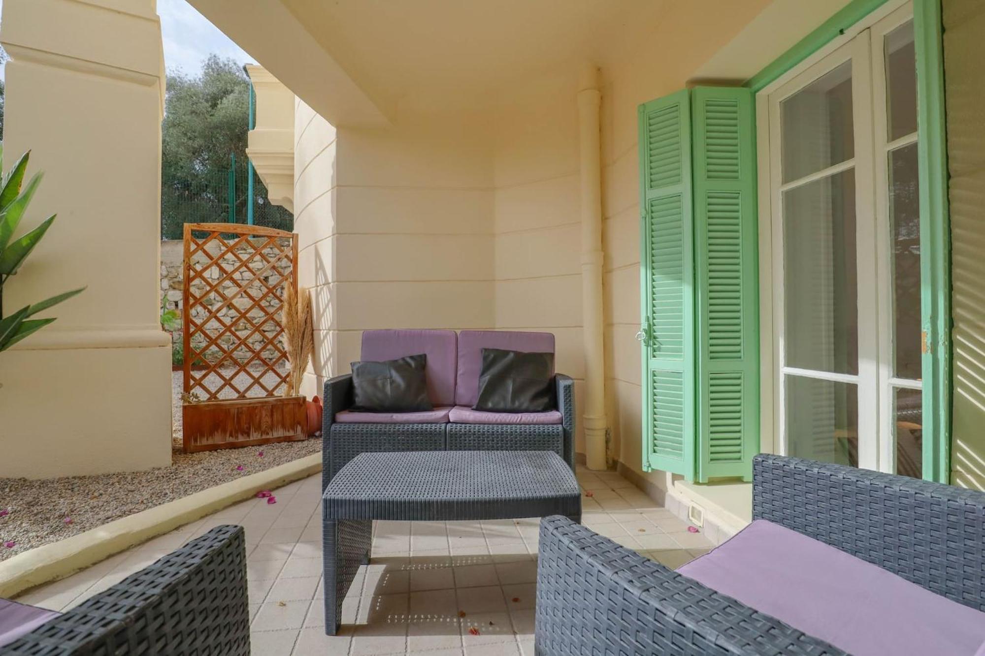 "Le Garavan Palace" Idyllique, Proche Gare Et Plage Μεντόν Εξωτερικό φωτογραφία